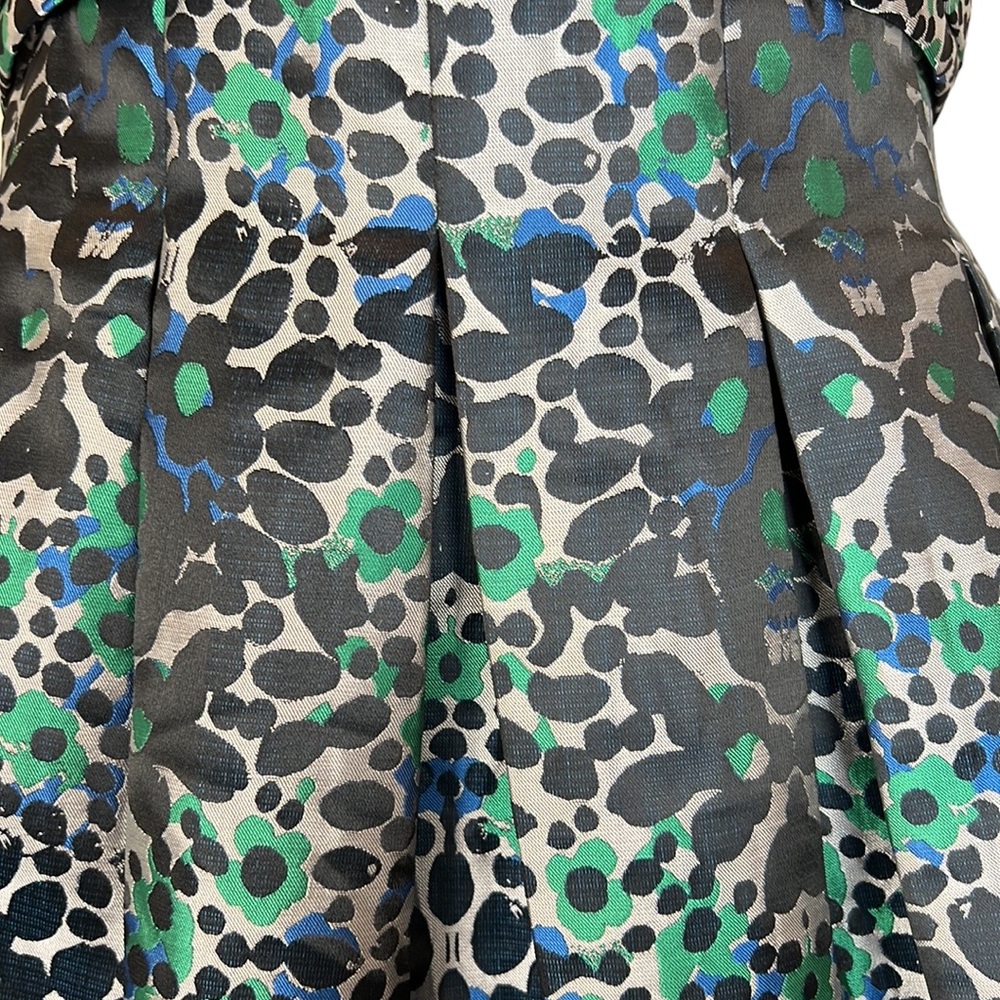 BCBGMaxAzria Strapless Cocktail Mini Dress Women's 6 Tide Combo - Picture 8 of 14